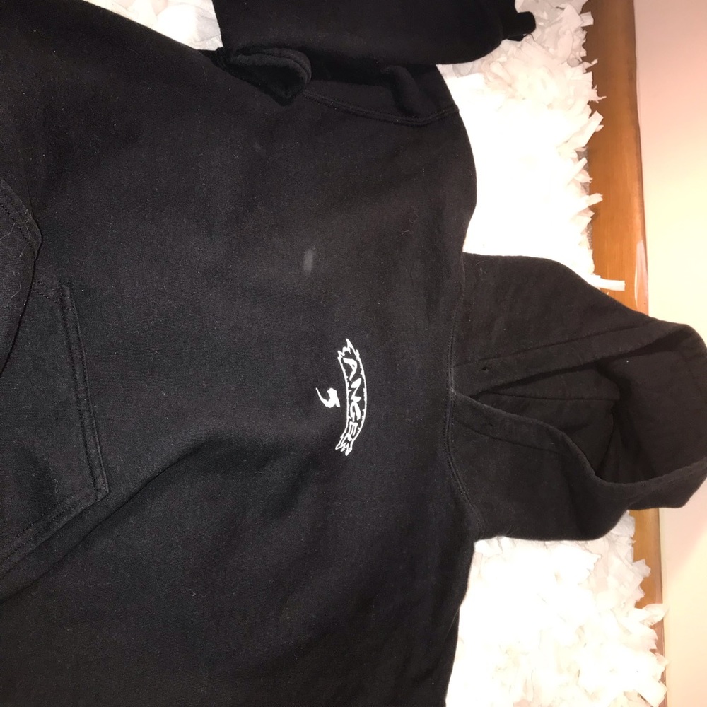 Black hoodie
